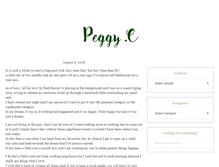 Tablet Screenshot of peggychow.com